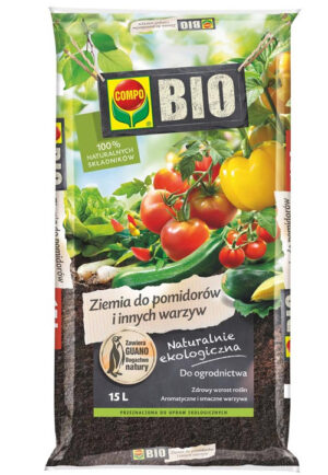 COMPO BIO Ziemia do pomidorów i innych warzyw 15L NATURALNIE EKOLOGICZNA