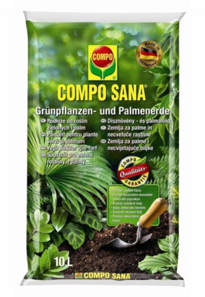 COMPO Podłoże do roślin zielonych i palm 10L