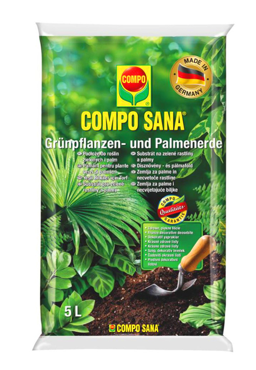 COMPO Podłoże do roślin zielonych i palm 5L