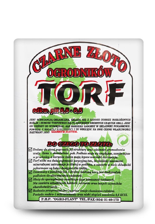 OGRO-PLANT Torf odkwaszony 60L